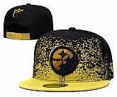 Pittsburgh Steelers Team Logo Adjustable Hat YD (2),baseball caps,new era cap wholesale,wholesale hats